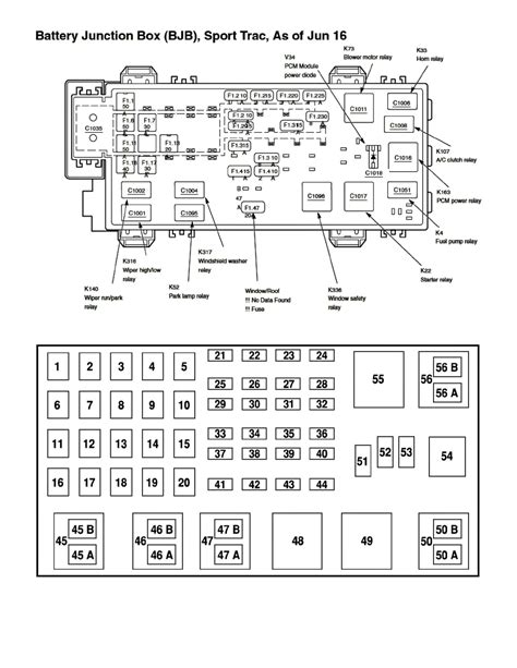 2002 sport trac power distribution box image|Fuse Box Diagrams Ford Explorer Sport Trac (2001 .